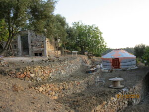 The Yurt and New Terraces