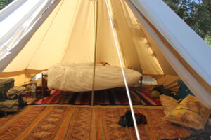 It feels great to be back in Loubar and under canvas.